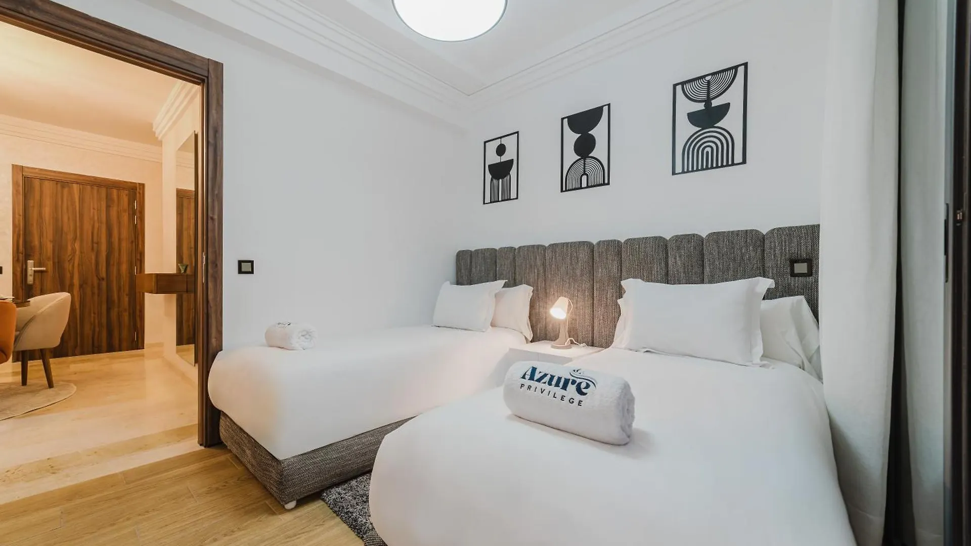 Apartment New! Modern Appart, Parking , Piscine & Fiber Wifi Gueliz Centre Marrakesh