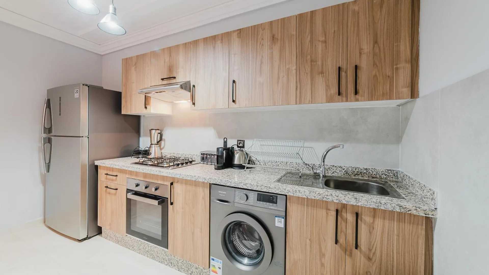 Apartment New! Modern Appart, Parking , Piscine & Fiber Wifi Gueliz Centre Marrakesh