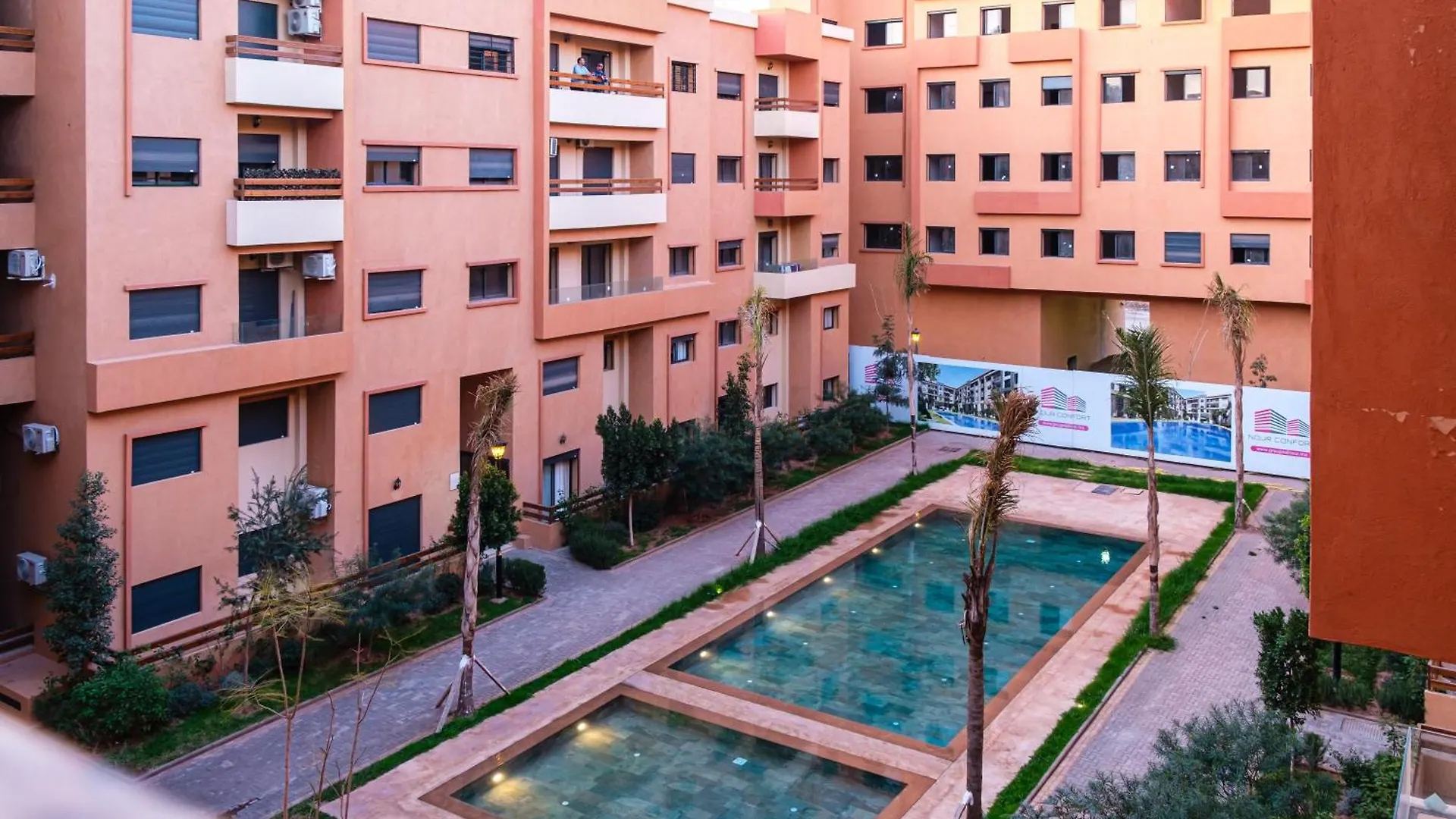 Apartment Modern Appart , Parking , Pool & Fiber Wifi , Hivernage City Centre Marrakesh